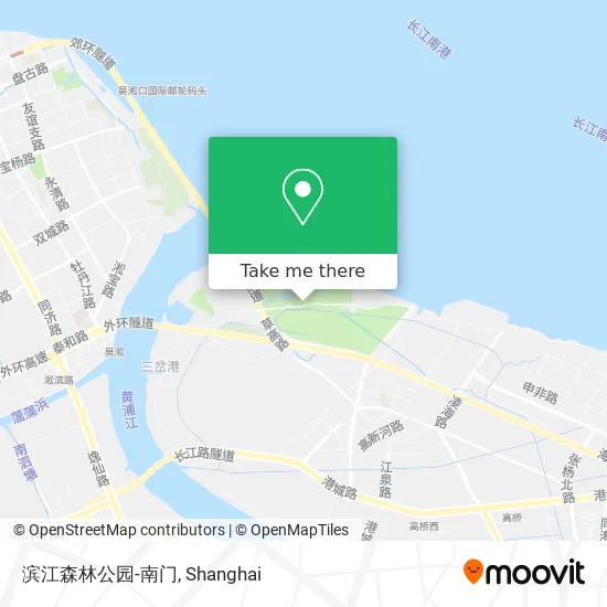 滨江森林公园-南门 map