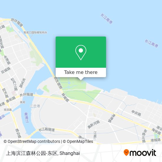 上海滨江森林公园-东区 map
