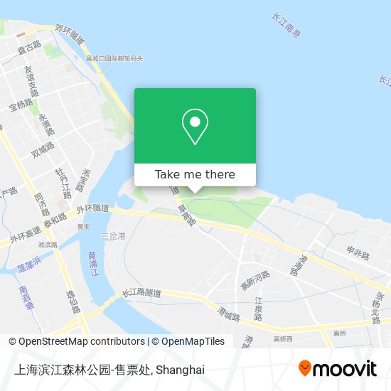 上海滨江森林公园-售票处 map