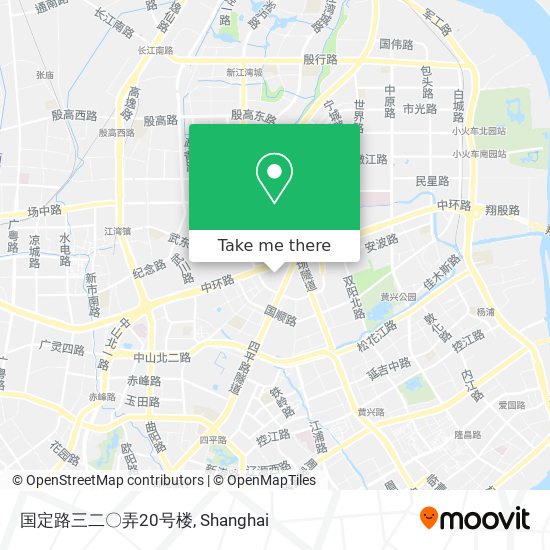 国定路三二〇弄20号楼 map