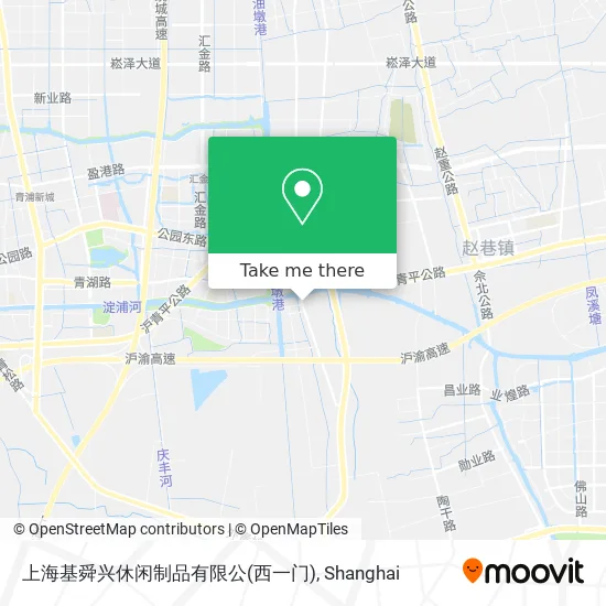 上海基舜兴休闲制品有限公(西一门) map