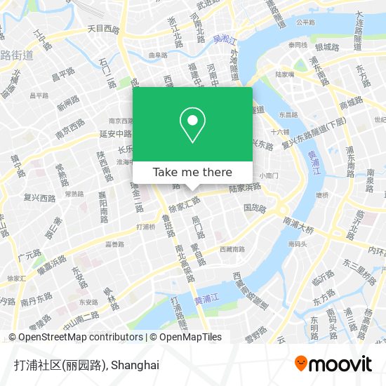 打浦社区(丽园路) map