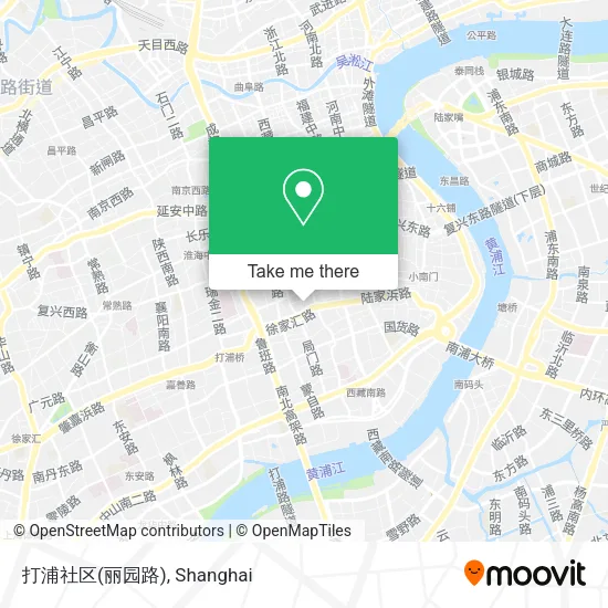 打浦社区(丽园路) map