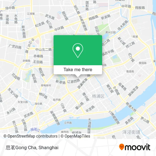思茗Gong Cha map