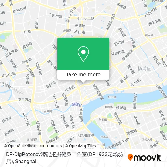 DP-DigPotency潜能挖掘健身工作室(DP1933老场坊店) map