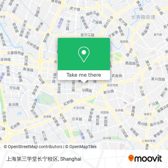 上海第三学堂长宁校区 map