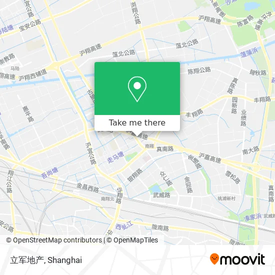 立军地产 map