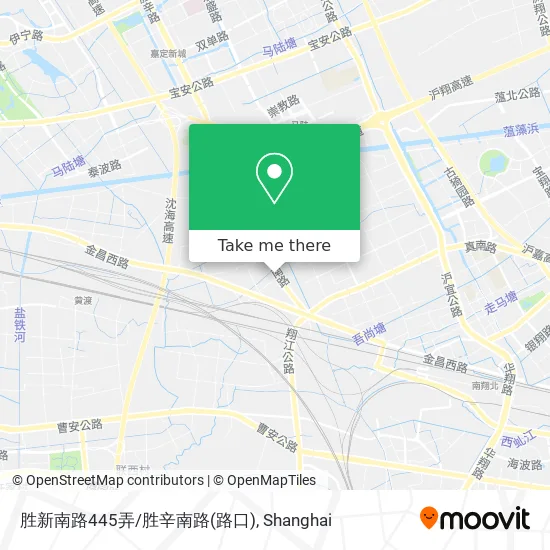 胜新南路445弄/胜辛南路(路口) map