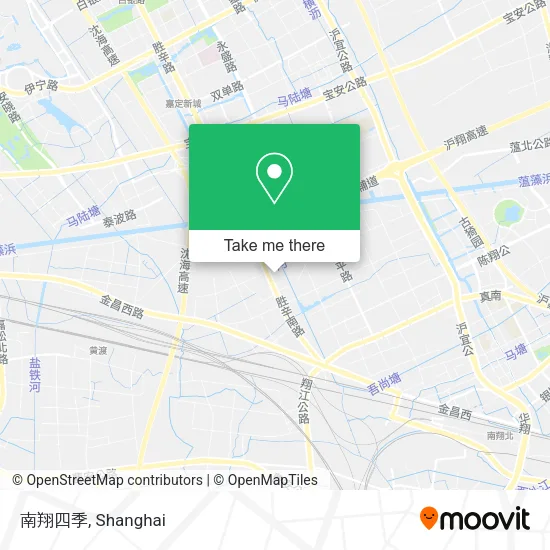 南翔四季 map