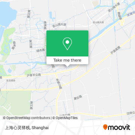 上海心灵驿栈 map