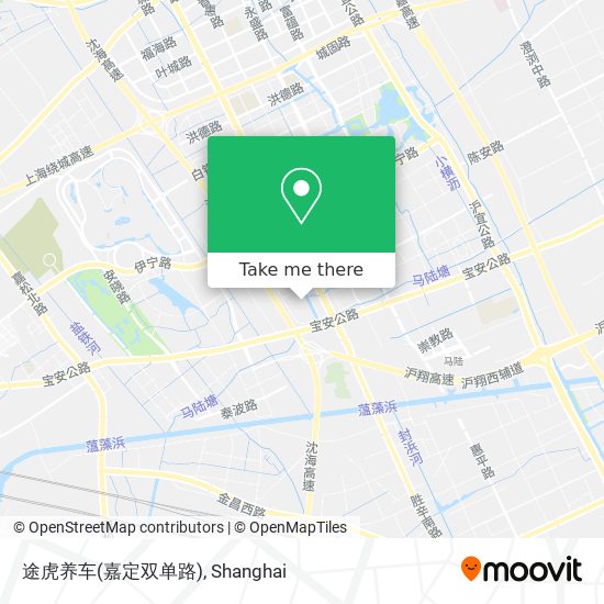 途虎养车(嘉定双单路) map