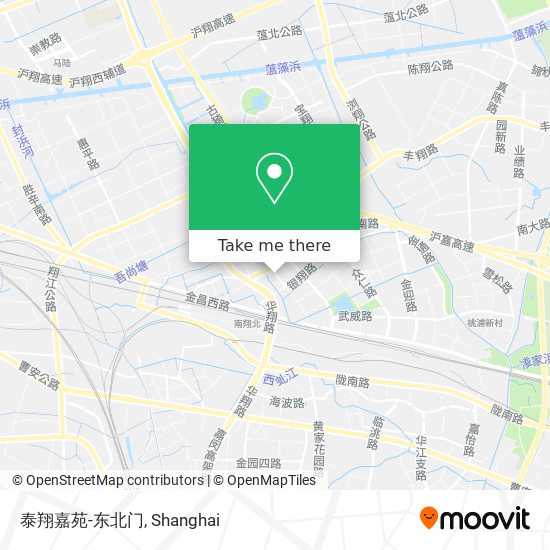 泰翔嘉苑-东北门 map