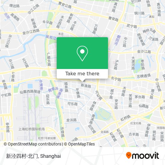 新泾四村-北门 map