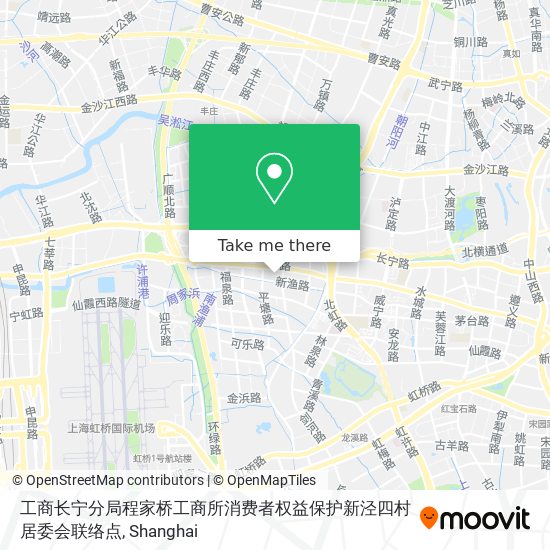 工商长宁分局程家桥工商所消费者权益保护新泾四村居委会联络点 map