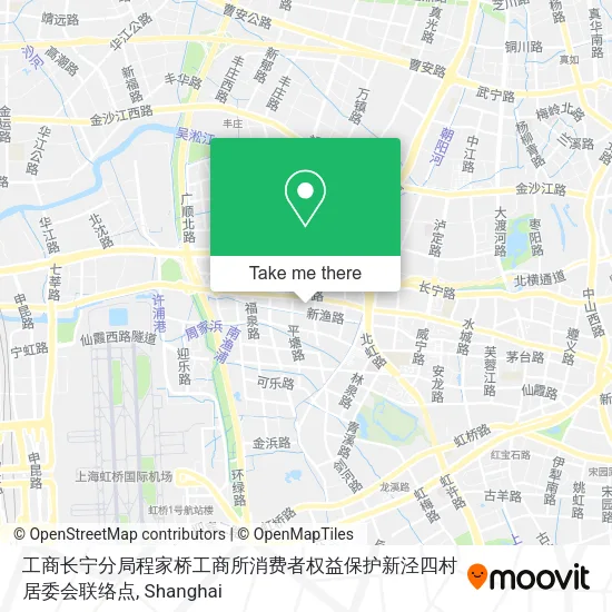 工商长宁分局程家桥工商所消费者权益保护新泾四村居委会联络点 map