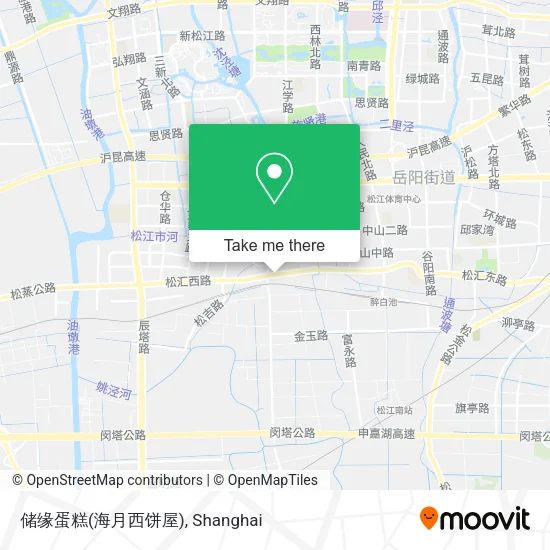 储缘蛋糕(海月西饼屋) map