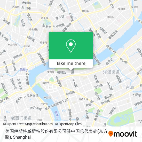美国伊斯特威斯特股份有限公司驻中国总代表处(东方路) map