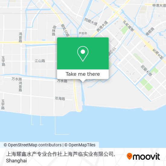 上海耀鑫水产专业合作社上海芦临实业有限公司 map