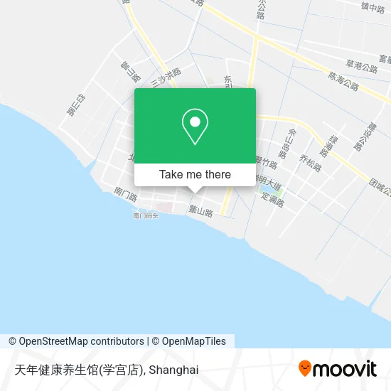天年健康养生馆(学宫店) map