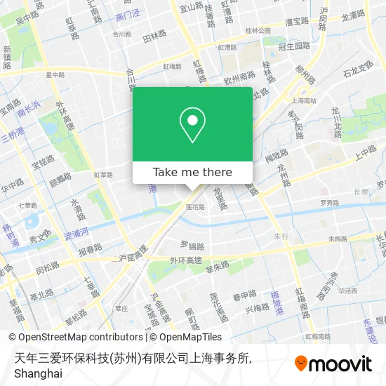 天年三爱环保科技(苏州)有限公司上海事务所 map