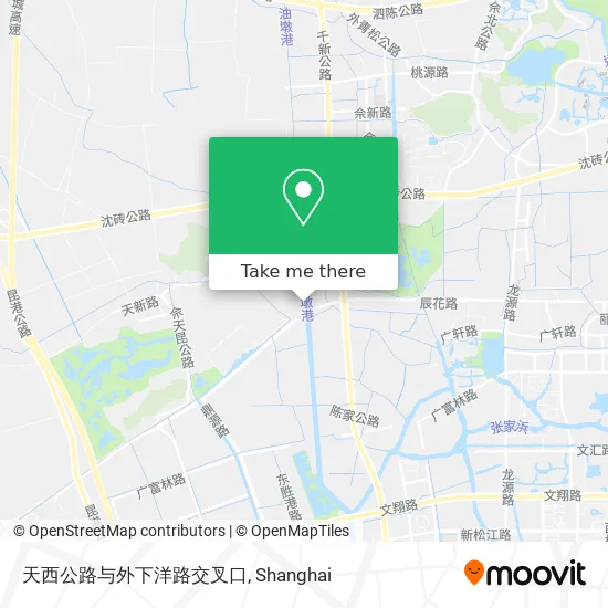 天西公路与外下洋路交叉口 map