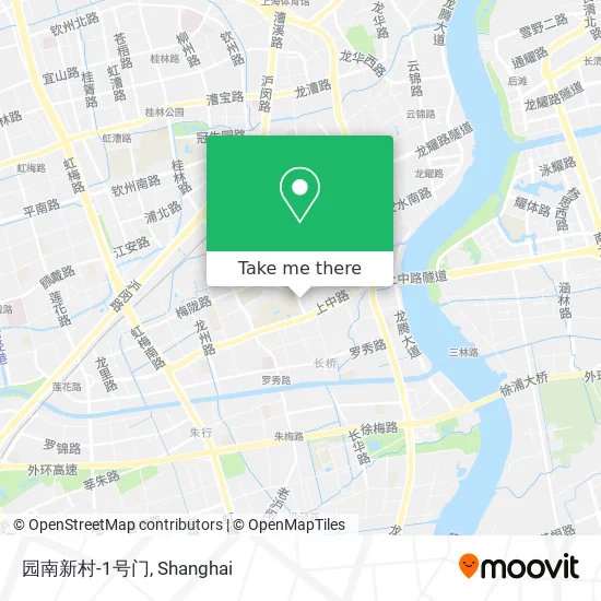 园南新村-1号门 map