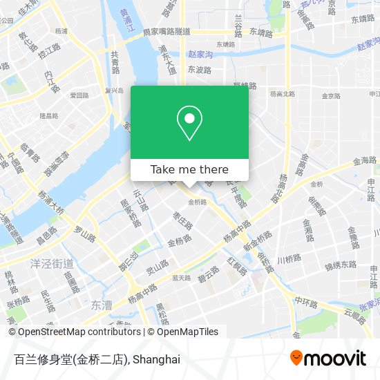 百兰修身堂(金桥二店) map