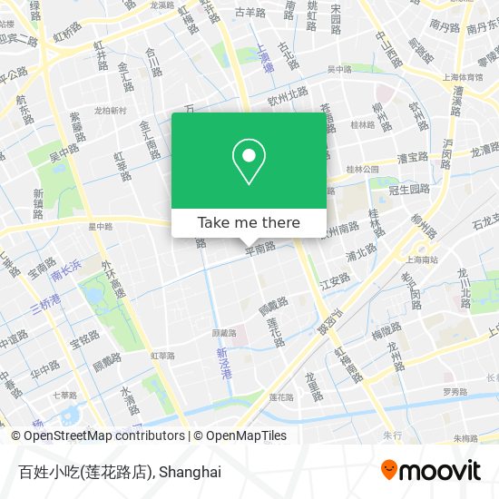 百姓小吃(莲花路店) map