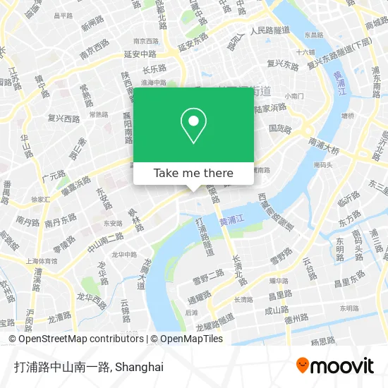 打浦路中山南一路 map