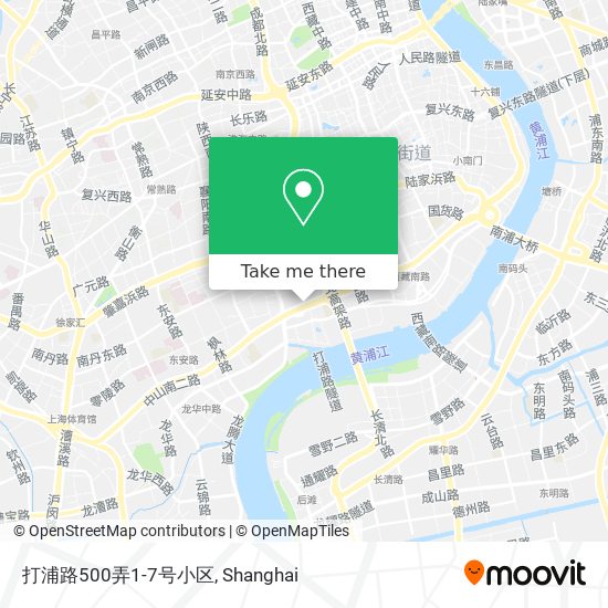 打浦路500弄1-7号小区 map
