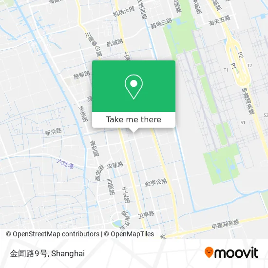 金闻路9号 map