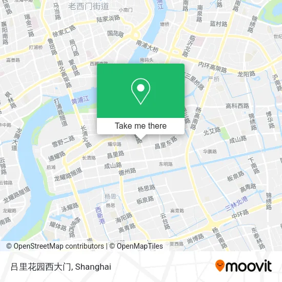 吕里花园西大门 map