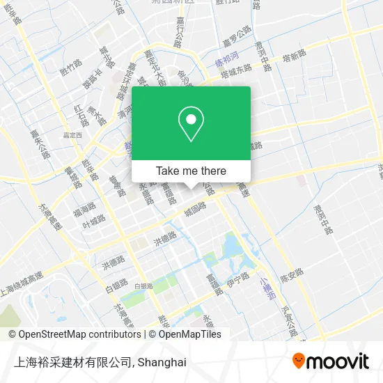 上海裕采建材有限公司 map