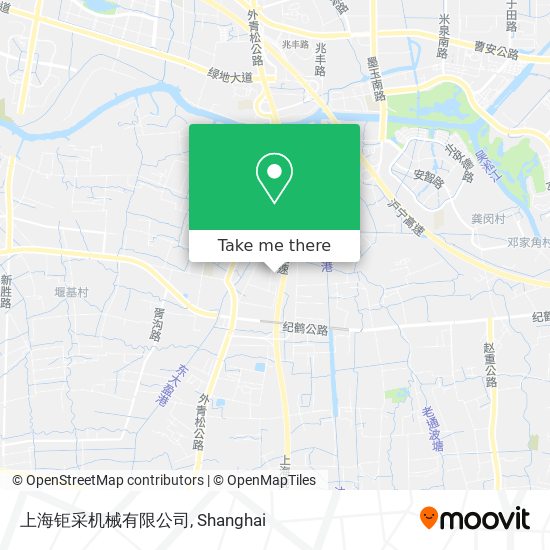 上海钜采机械有限公司 map