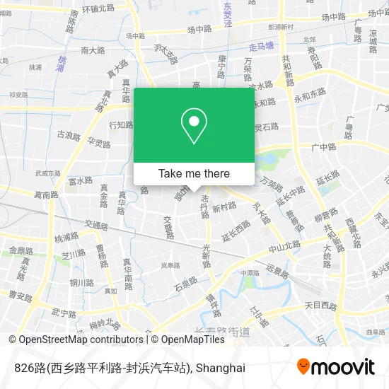 826路(西乡路平利路-封浜汽车站) map