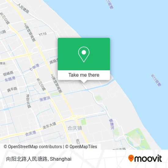 向阳北路人民塘路 map