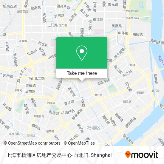 上海市杨浦区房地产交易中心-西北门 map