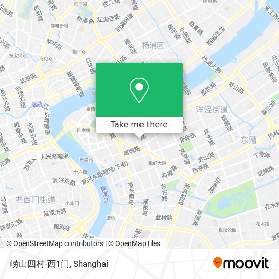 崂山四村-西1门 map