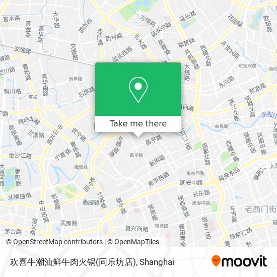 欢喜牛潮汕鲜牛肉火锅(同乐坊店) map