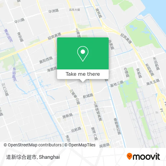 道新综合超市 map