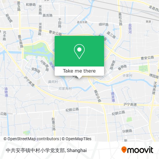 中共安亭镇中村小学党支部 map