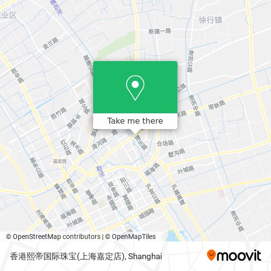 香港熙帝国际珠宝(上海嘉定店) map