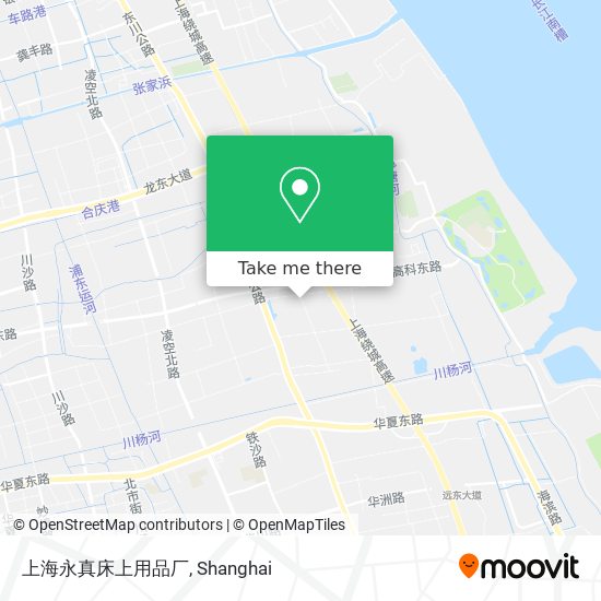 上海永真床上用品厂 map