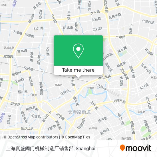 上海真盛阀门机械制造厂销售部 map