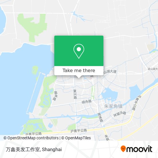 万鑫美发工作室 map