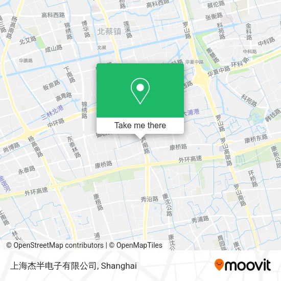 上海杰半电子有限公司 map