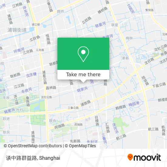 谈中路群益路 map