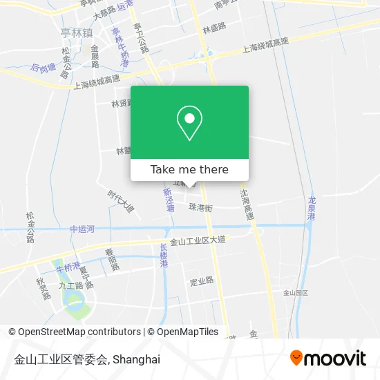 金山工业区管委会 map