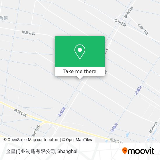 金皇门业制造有限公司 map