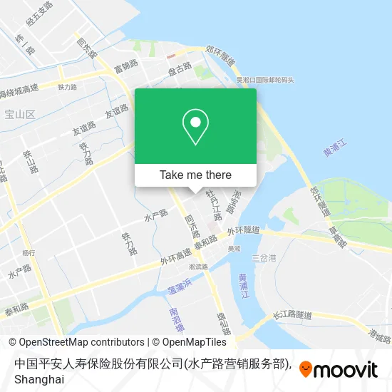 中国平安人寿保险股份有限公司(水产路营销服务部) map